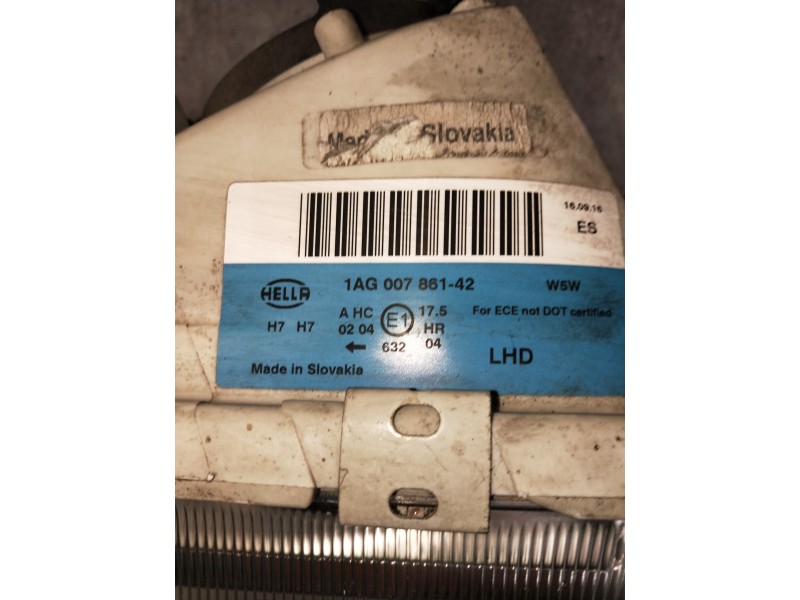 Recambio de faro derecho para volvo s40 berlina 1.8 16v referencia OEM IAM 1AG00786142  