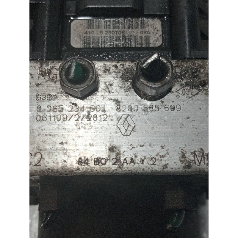 Recambio de abs para renault megane ii berlina 5p confort authentique referencia OEM IAM 0265950728 0265234601 8200685699