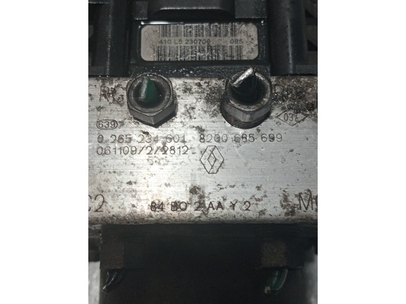 Recambio de abs para renault megane ii berlina 5p confort authentique referencia OEM IAM 0265950728 0265234601 8200685699