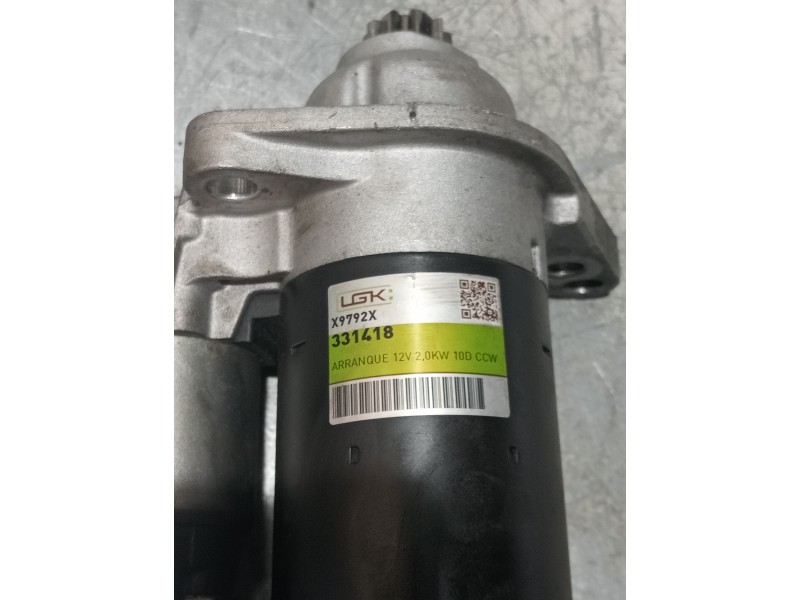 Recambio de motor arranque para volkswagen jetta (1k2) advance referencia OEM IAM X9792X 331418 