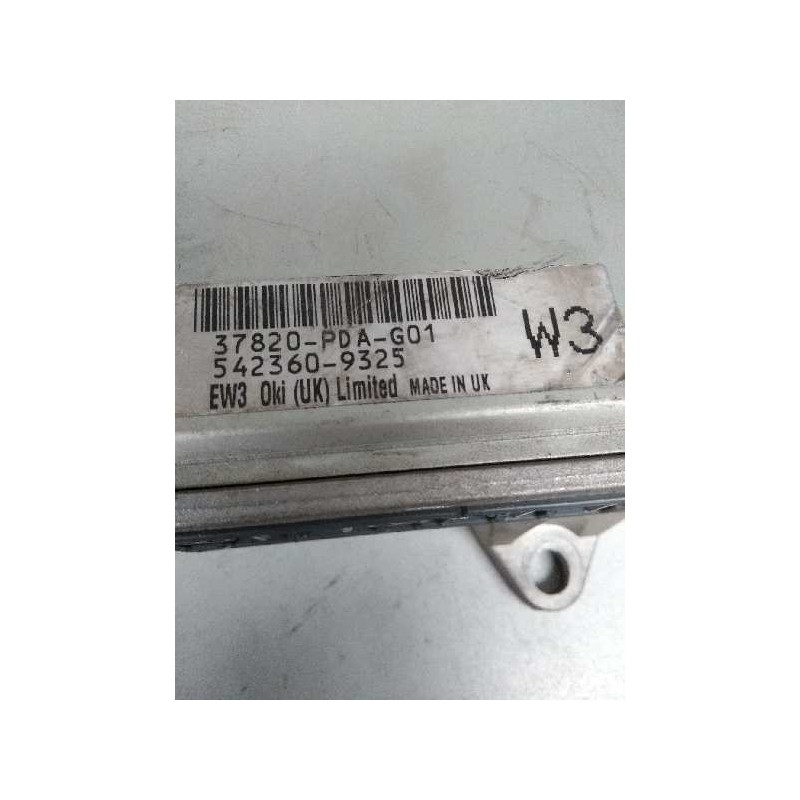 Recambio de centralita motor uce para honda accord berlina (cg7-9/ch1-7) referencia OEM IAM 37820PDAG01 W3 
