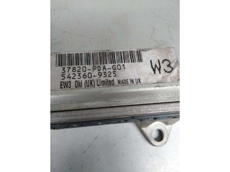 Recambio de centralita motor uce para honda accord berlina (cg7-9/ch1-7) referencia OEM IAM 37820PDAG01 W3 