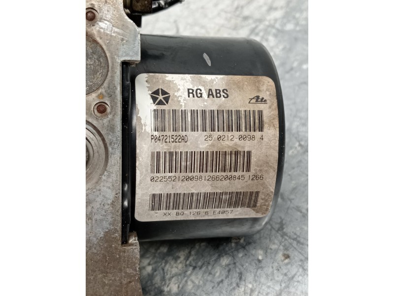Recambio de abs para chrysler voyager (rg) 2.5 crd lx referencia OEM IAM 25092643523 25060001003 00402773E000 25021200984 P04721