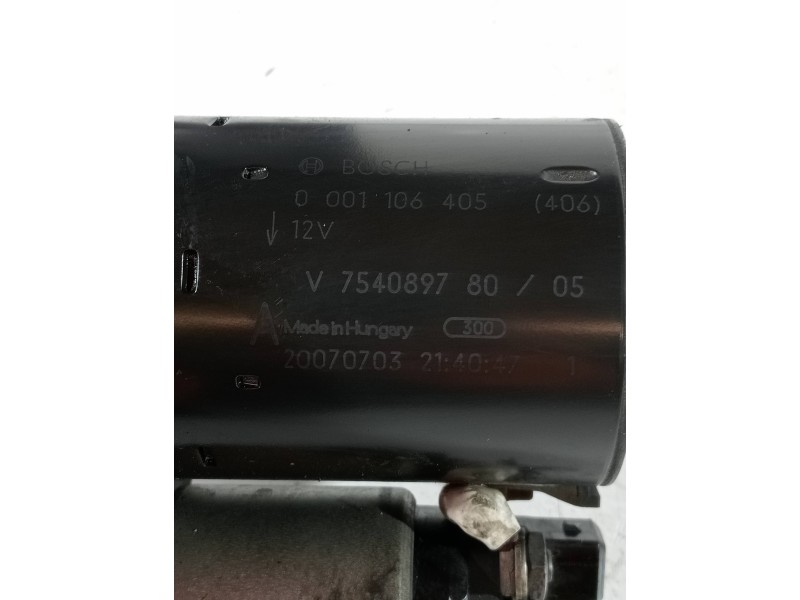 Recambio de motor arranque para mini mini (r56) cooper referencia OEM IAM 0001106405  