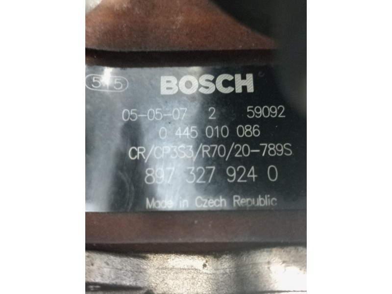 Recambio de bomba inyeccion para opel astra h berlina enjoy referencia OEM IAM 0445010086 8973279240 