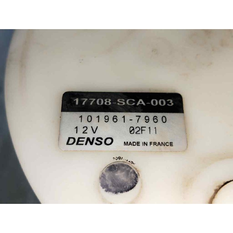 Recambio de bomba combustible para honda cr-v (rd8) 2.0 vtec cat referencia OEM IAM 17708SCA003 1019617960 DENSO AFORADOR