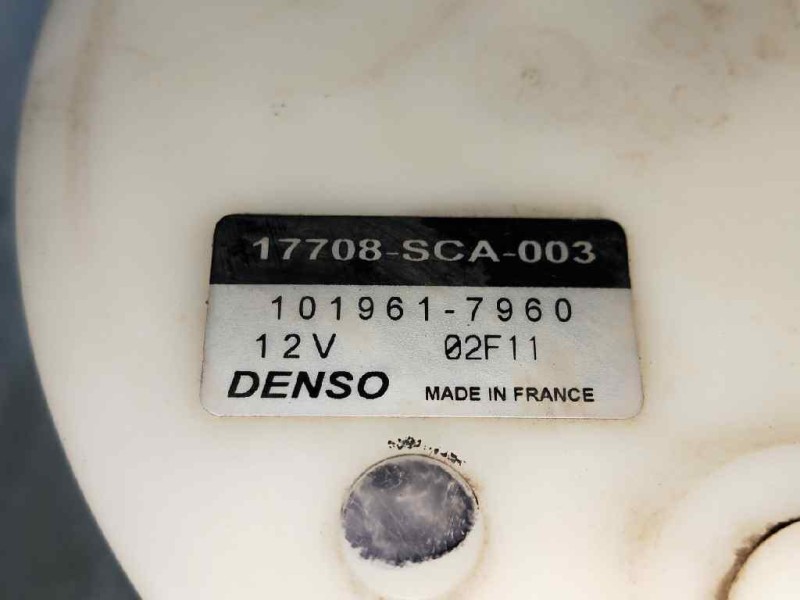 Recambio de bomba combustible para honda cr-v (rd8) 2.0 vtec cat referencia OEM IAM 17708SCA003 1019617960 DENSO AFORADOR