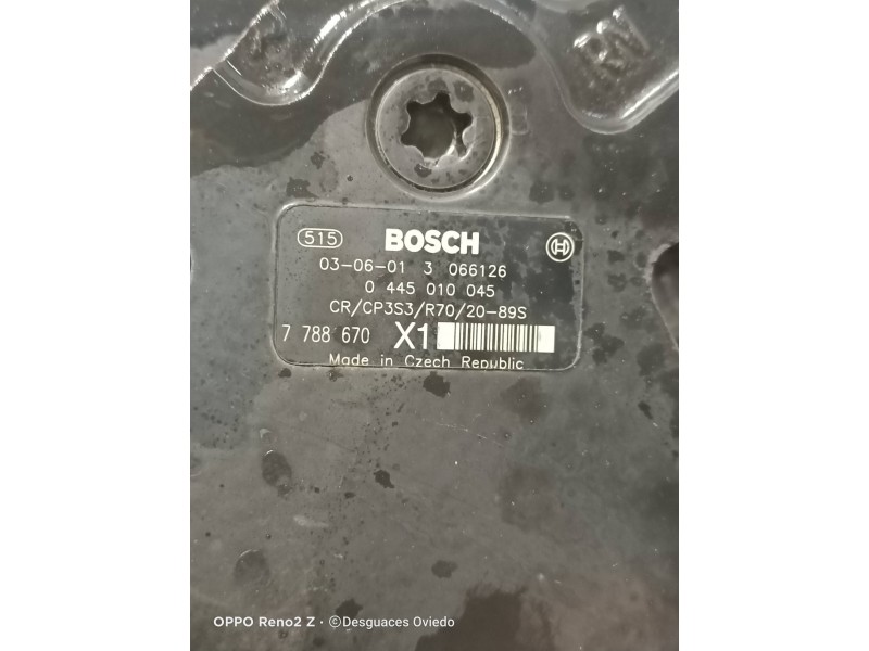Recambio de bomba inyeccion para bmw serie 3 berlina (e46) 320d referencia OEM IAM 0445010045 7788670 