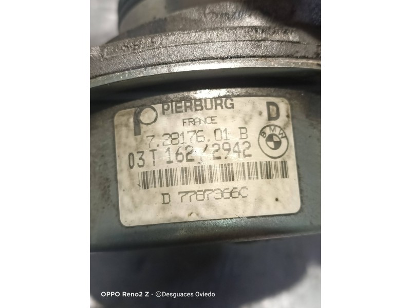 Recambio de depresor freno / bomba vacio para bmw serie 3 berlina (e46) 320d referencia OEM IAM 728760B 03T1622942 