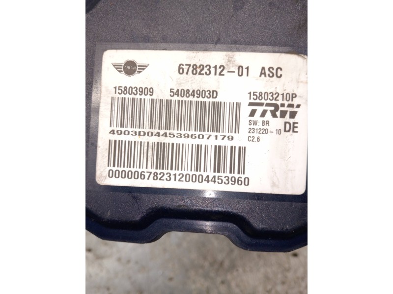Recambio de abs para mini mini (r56) cooper referencia OEM IAM 678231201 54084903D 15803909 15803210P