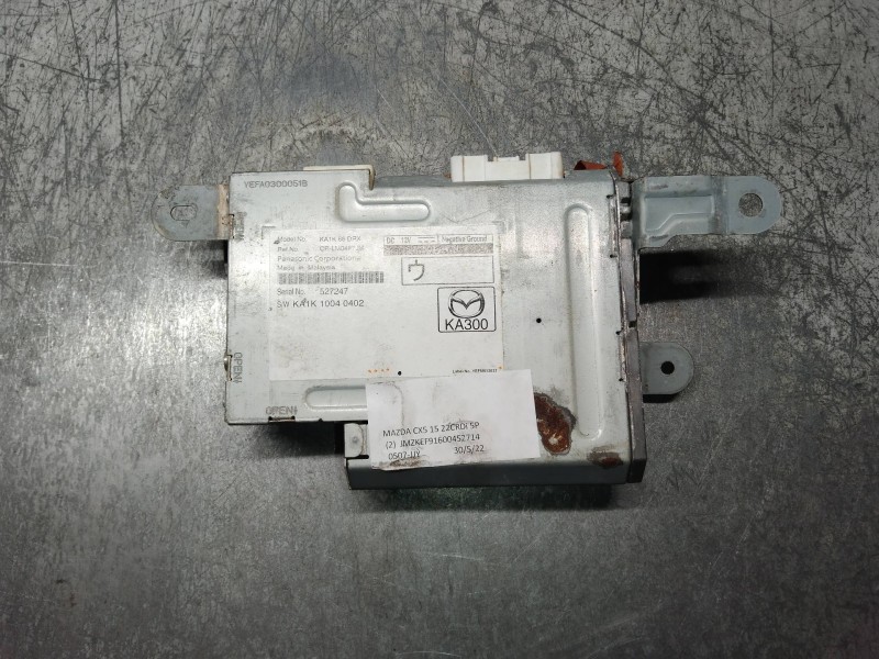 Recambio de modulo electronico para mazda cx-5 2.2 turbodiesel cat referencia OEM IAM KA1K66DRX CRLM04F7JM 