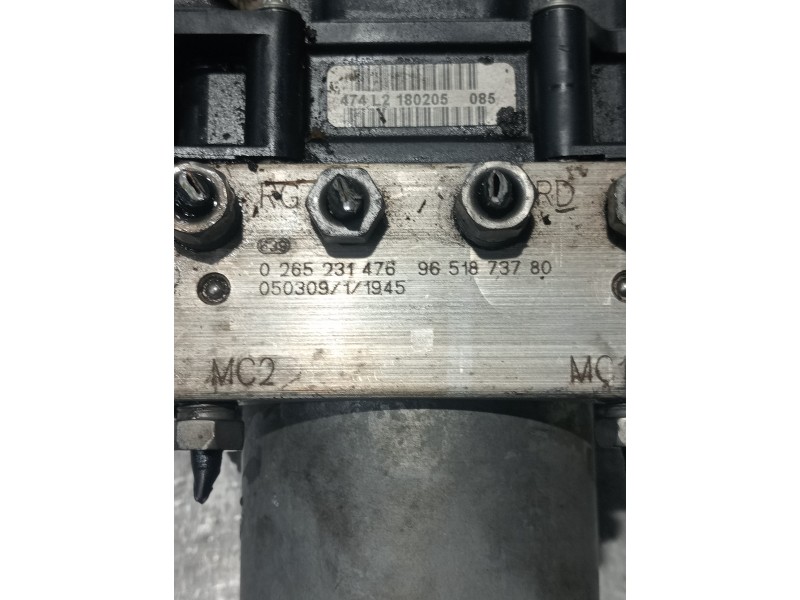 Recambio de abs para peugeot 307 break/sw (s2) sw pack referencia OEM IAM 0265800390 0265231476 9651873780