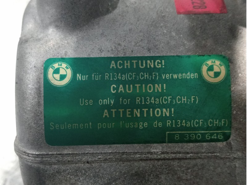 Recambio de compresor aire acondicionado para bmw serie 3 berlina (e36) 318i referencia OEM IAM 64528390228 8390646 