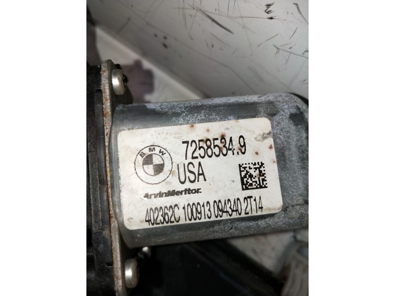 Recambio de elevalunas delantero derecho para bmw x3 (f25) xdrive 20d referencia OEM IAM 72585349  5P