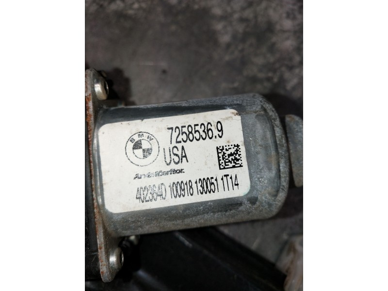 Recambio de elevalunas trasero derecho para bmw x3 (f25) xdrive 20d referencia OEM IAM 72585369  5P