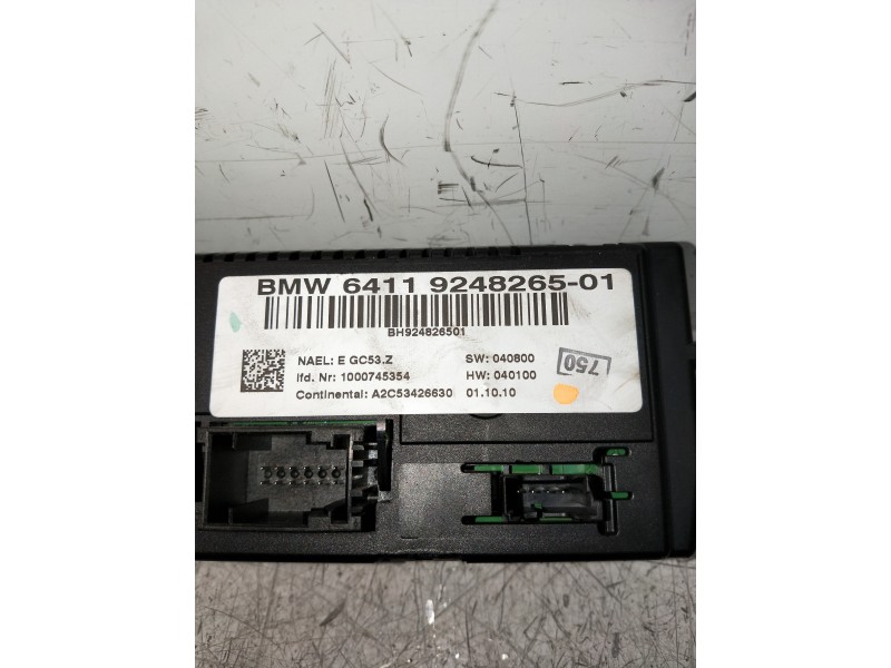 Recambio de mando calefaccion / aire acondicionado para bmw x3 (f25) xdrive 20d referencia OEM IAM 6411924826501 A2C53426630 