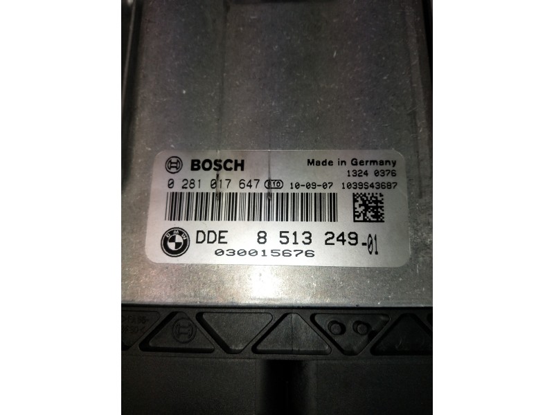 Recambio de centralita motor uce para bmw x3 (f25) xdrive 20d referencia OEM IAM 0281017647 8513249 030015676