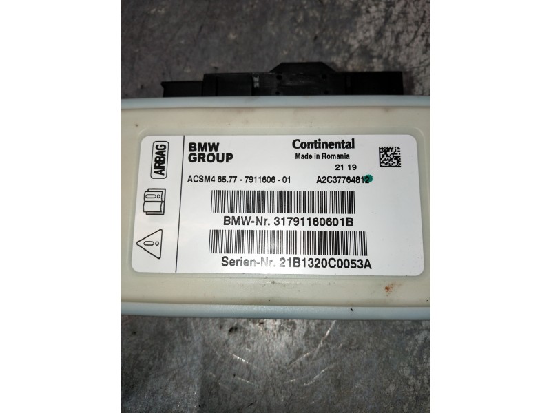 Recambio de modulo electronico para bmw x3 (f25) xdrive 20d referencia OEM IAM 31791160601B A2C37764812 