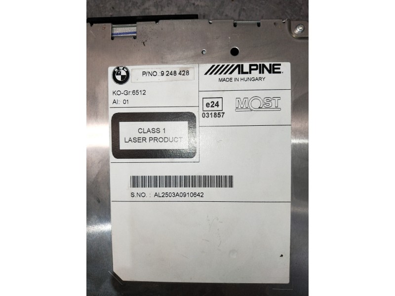 Recambio de sistema audio / radio cd para bmw x3 (f25) xdrive 20d referencia OEM IAM   