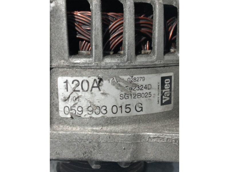 Recambio de alternador para volkswagen passat variant (3b6) v6 tdi executive referencia OEM IAM 059903015G SG12B025 