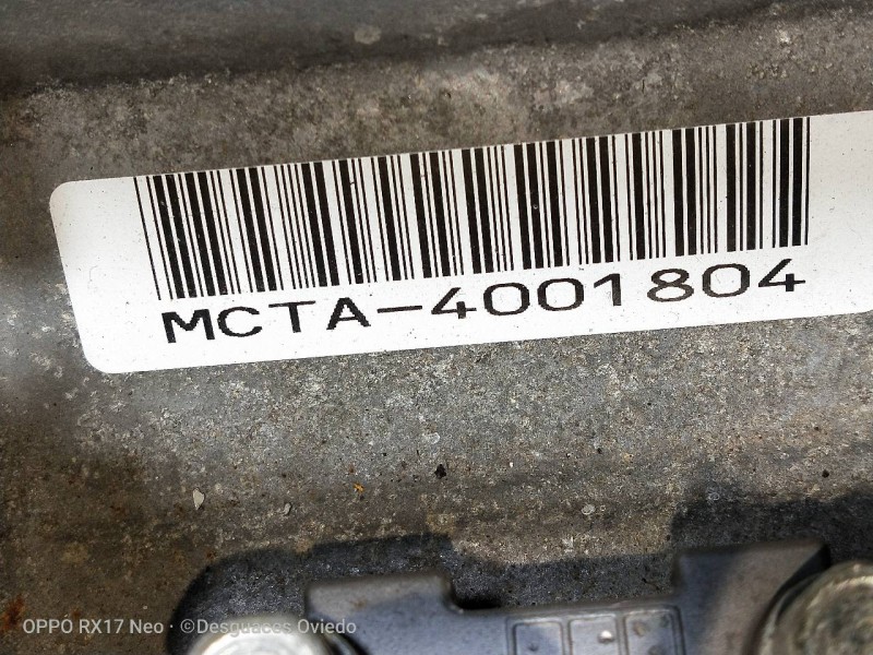 Recambio de caja cambios para honda accord berlina (cl/cn) 2.0 vtec cat referencia OEM IAM MCTA 4001804 6RBAGA6