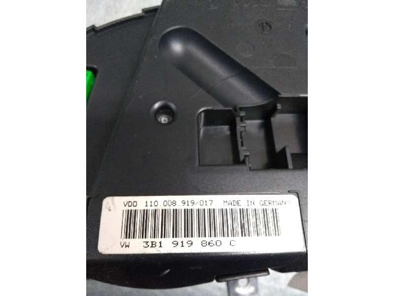 Recambio de cuadro instrumentos para volkswagen passat berlina (3b2) 1.9 tdi referencia OEM IAM 3B1919860C 110008919017 