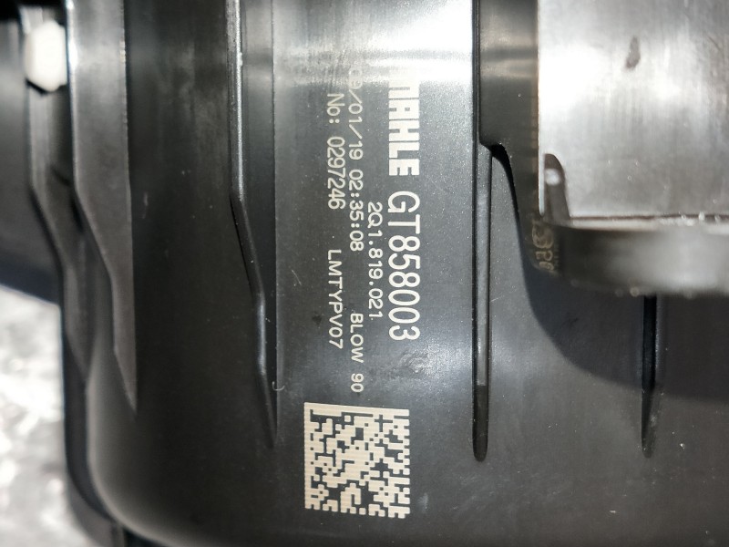 Recambio de motor calefaccion para seat arona xcellence referencia OEM IAM GT858003 2Q1819021 