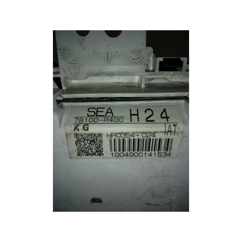 Recambio de cuadro instrumentos para honda accord berlina (cl/cn) 2.0 vtec cat referencia OEM IAM HR0354024 78100R400 SEA H24