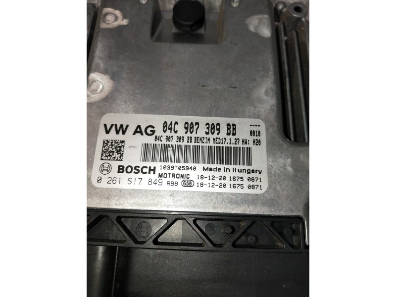 Recambio de centralita motor uce para seat arona xcellence referencia OEM IAM 0261S17849 04C907309BB 1039T05940