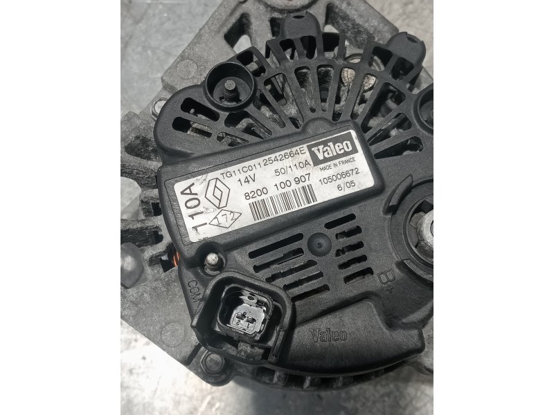 Recambio de alternador para renault megane ii coupe/cabrio luxe dynamique referencia OEM IAM 8200100907 2542664E 
