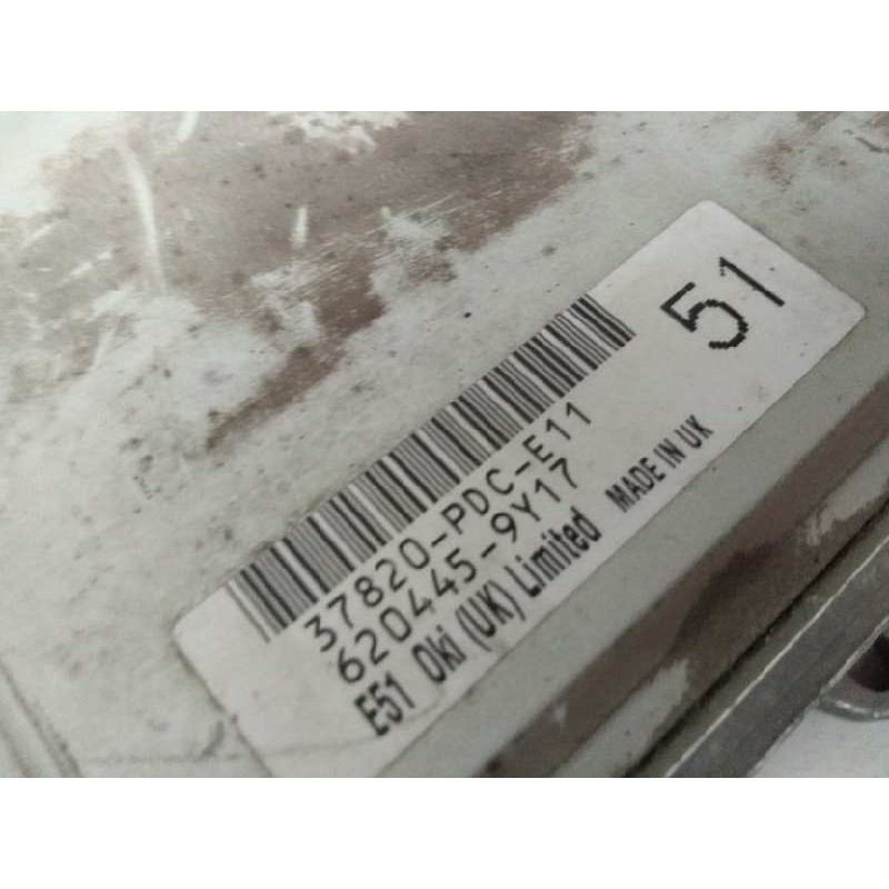 Recambio de centralita motor uce para honda accord berlina (cg7-9/ch1-7) 1.8i es (5 asientos) (ch8) referencia OEM IAM 37820PDCE