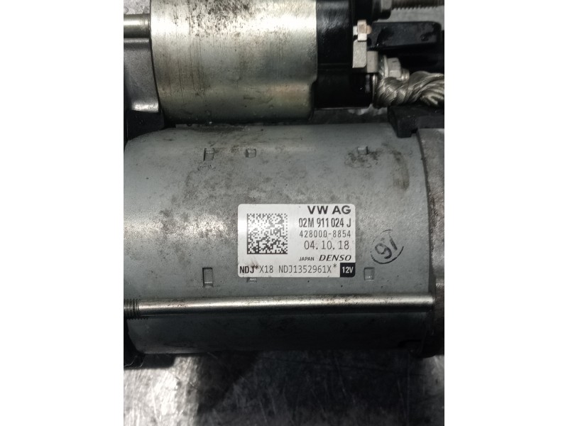 Recambio de motor arranque para seat arona xcellence referencia OEM IAM 02M911024J 4280008854 
