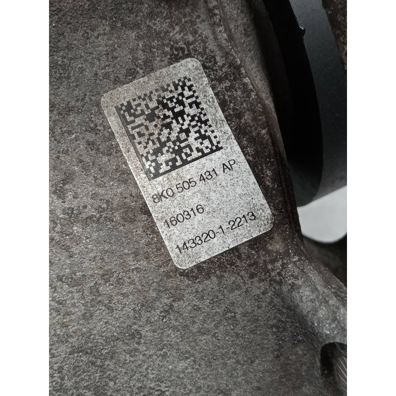 Recambio de mangueta trasera izquierda para audi a5 sportback (8t) 2.0 tdi (140kw) referencia OEM IAM 8K0505435AB  