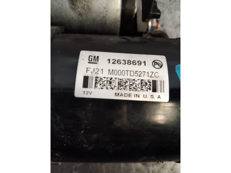 Recambio de motor arranque para opel karl edition referencia OEM IAM M000TD5271ZC 12638691 