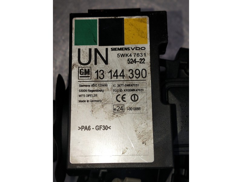 Recambio de conmutador de arranque para opel tigra twin top cosmo referencia OEM IAM 5WK47631 13144390 