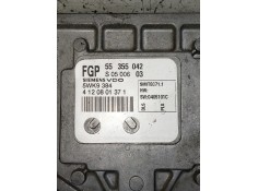 Recambio de centralita motor uce para opel tigra twin top cosmo referencia OEM IAM 5WK9384 55355042  2