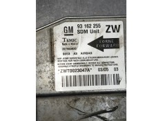 Recambio de centralita airbag para opel tigra twin top cosmo referencia OEM IAM ZWT0023047A 93162255  2