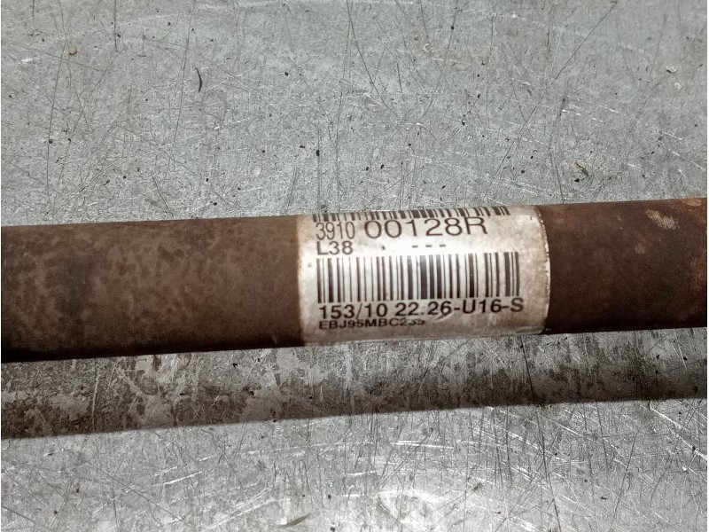 Recambio de transmision delantera derecha para renault fluence expression referencia OEM IAM 391000128R  