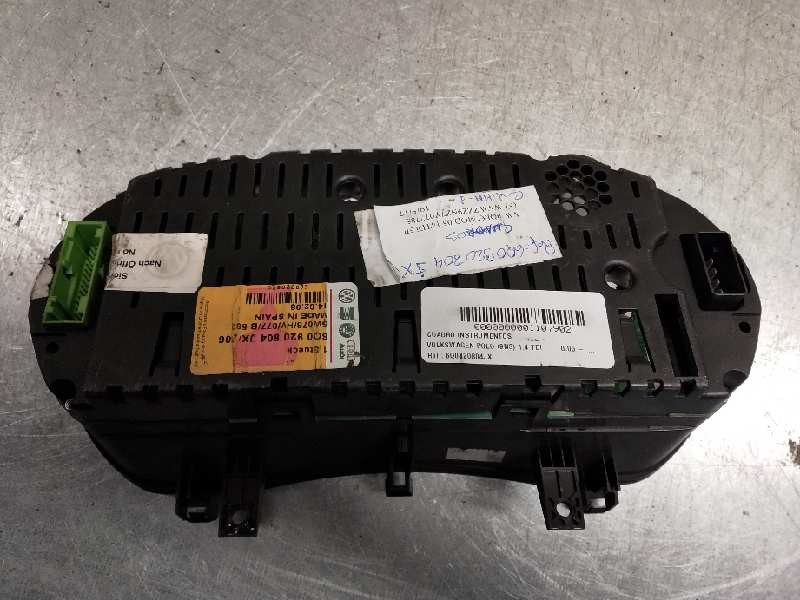 Recambio de cuadro instrumentos para volkswagen polo (9n3) 1.4 tdi referencia OEM IAM 6Q0920804JX  