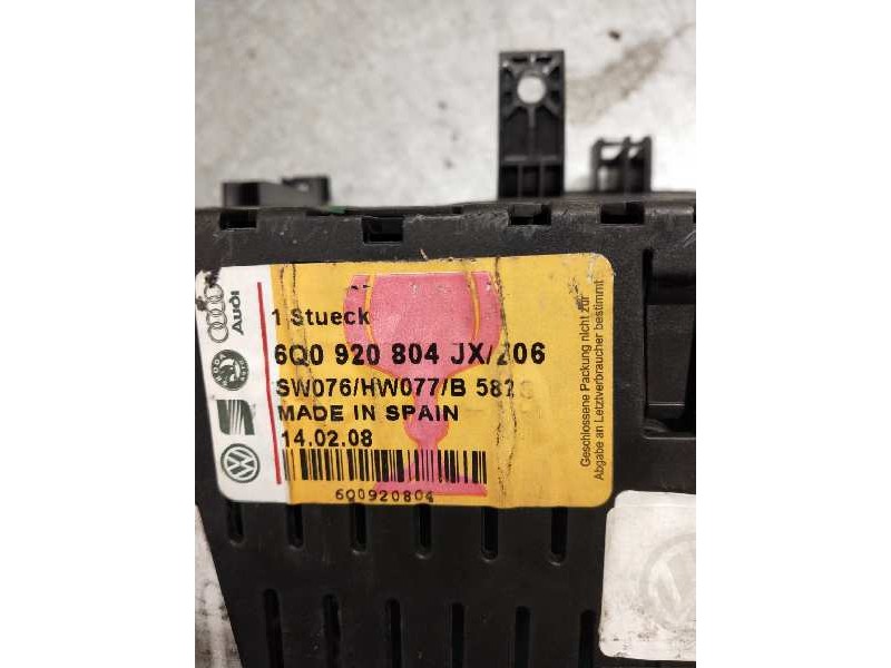 Recambio de cuadro instrumentos para volkswagen polo (9n3) 1.4 tdi referencia OEM IAM 6Q0920804JX  