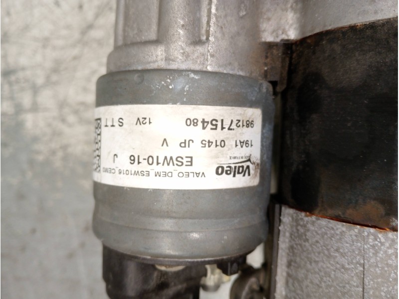 Recambio de motor arranque para opel corsa f gs line referencia OEM IAM 9812715480  