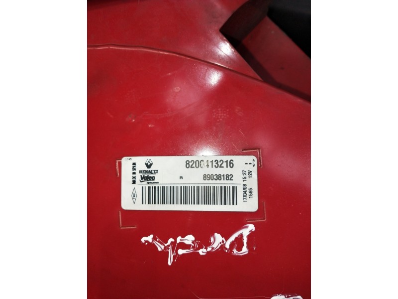 Recambio de piloto trasero derecho para renault megane ii berlina 5p authentique referencia OEM IAM 8200413216 89038182 