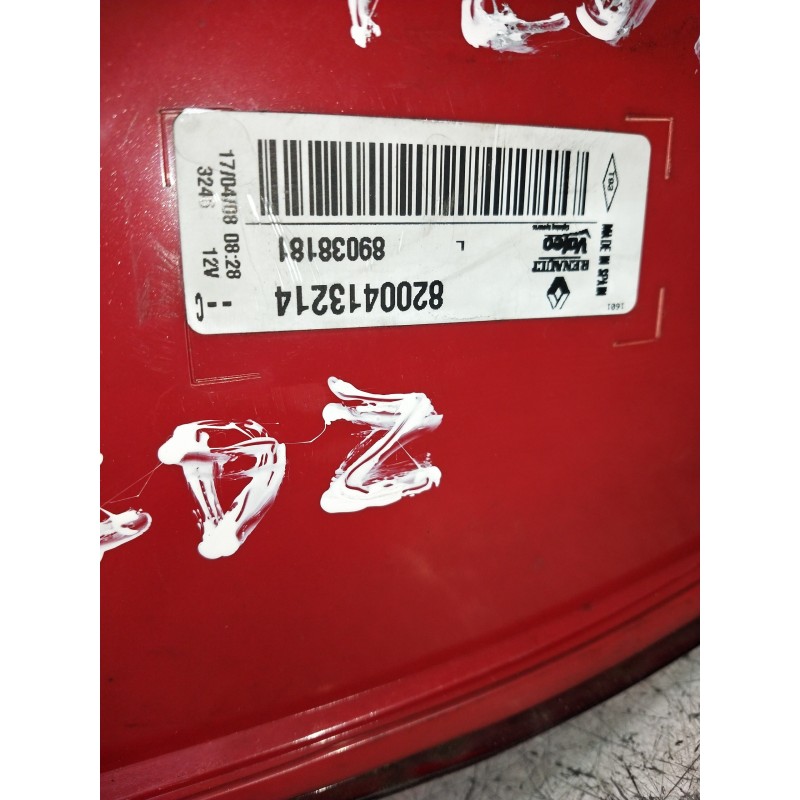Recambio de piloto trasero izquierdo para renault megane ii berlina 5p authentique referencia OEM IAM 8200413214 89038181 