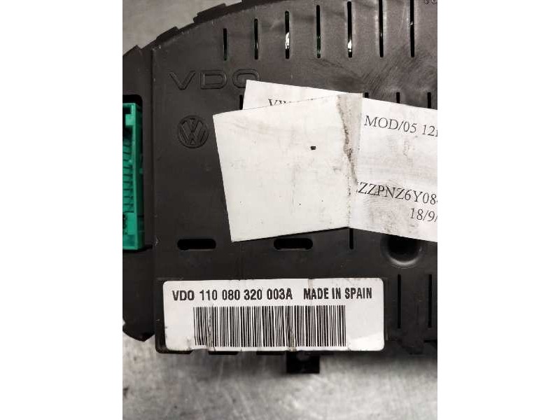Recambio de cuadro instrumentos para volkswagen polo (9n3) 1.2 referencia OEM IAM 6Q0920803E 110080320003A 