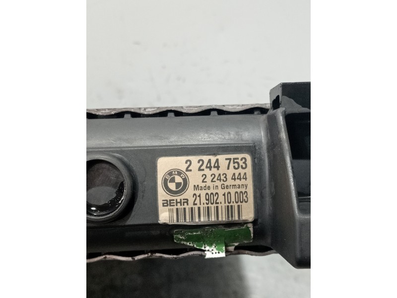 Recambio de radiador agua para bmw serie 3 berlina (e36) 325tds referencia OEM IAM 17002244738 2188200003 2244753 / 2190210003