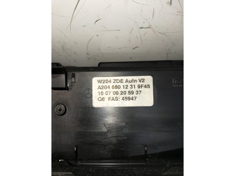 Recambio de pantalla multifuncion para mercedes clase c (w204) berlina c 200 cdi blueefficiency (204.001) referencia OEM IAM A20