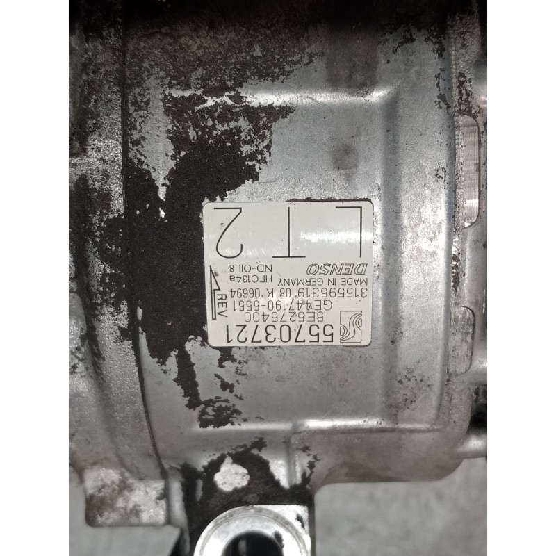Recambio de compresor aire acondicionado para opel corsa d essentia referencia OEM IAM 55703721 5E5275400 GE4471905551