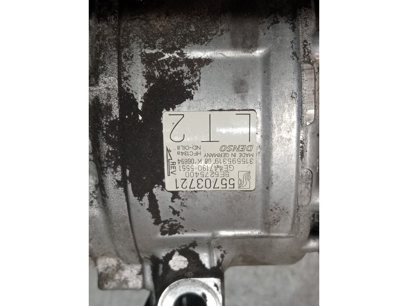 Recambio de compresor aire acondicionado para opel corsa d essentia referencia OEM IAM 55703721 5E5275400 GE4471905551