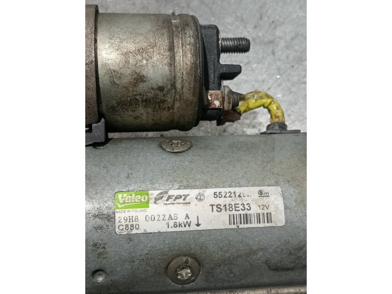 Recambio de motor arranque para opel corsa d essentia referencia OEM IAM TS18E33 55221292 