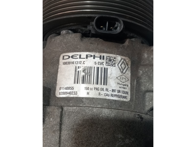 Recambio de compresor aire acondicionado para renault megane ii coupe/cabrio authentique referencia OEM IAM 8200940233 01140855 
